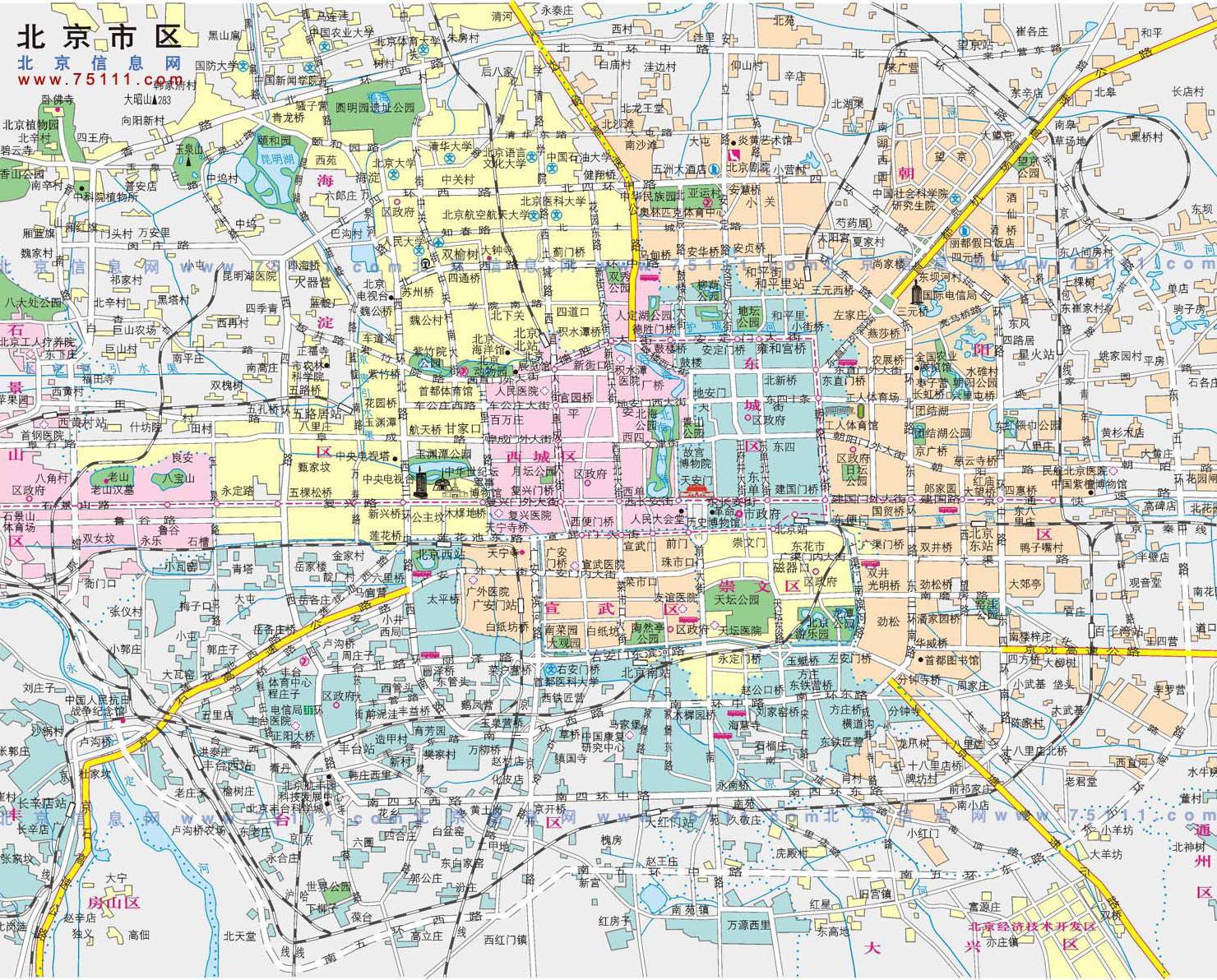 北京最新地图，古都新面貌的探索之旅